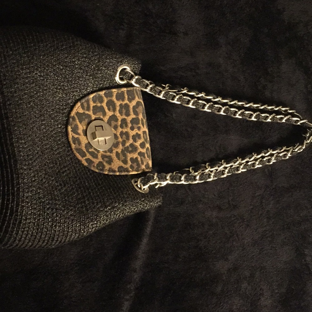 CUTE CHEETAH PRING PURSE